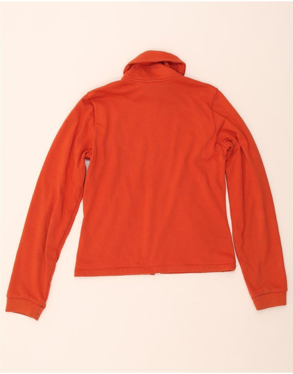 NIKE Chaqueta de Chándal para Mujer UK 10/12 Medio Naranja Poliéster
