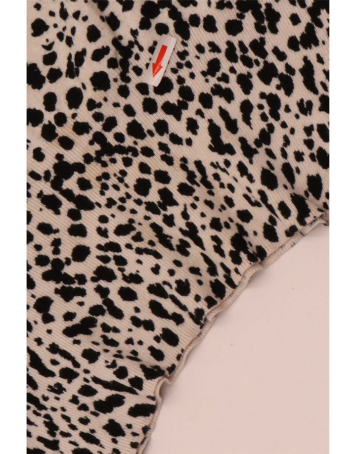 Marks & Spencer suéter con cuello barco para mujer, talla 44, color beige medio