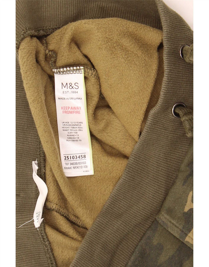 Marks & Spencer Pantalones de chándal para niños Joggers 12-13 años Caqui