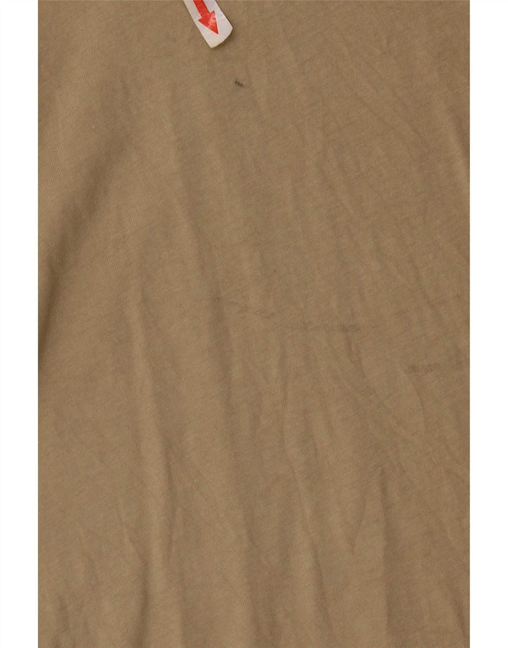 Camiseta Nike Hombre Top Medium Beige Algodón