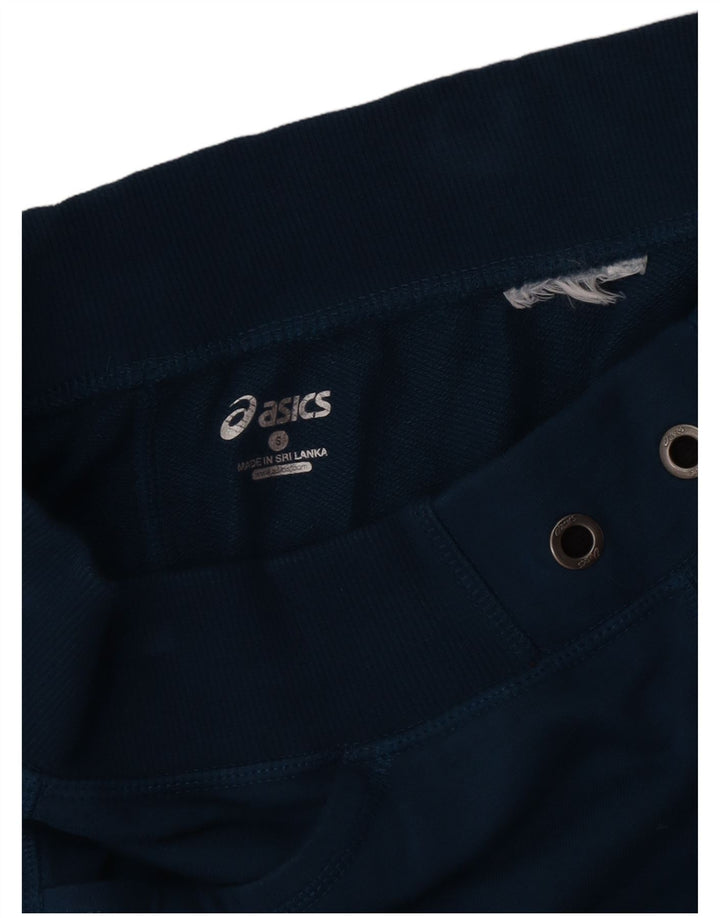 Asics Mujer Chándal Pantalones Joggers UK 8 Small Azul