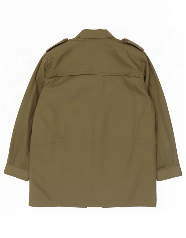 Chaqueta militar vintage para hombre IT 52 XL Algodón verde