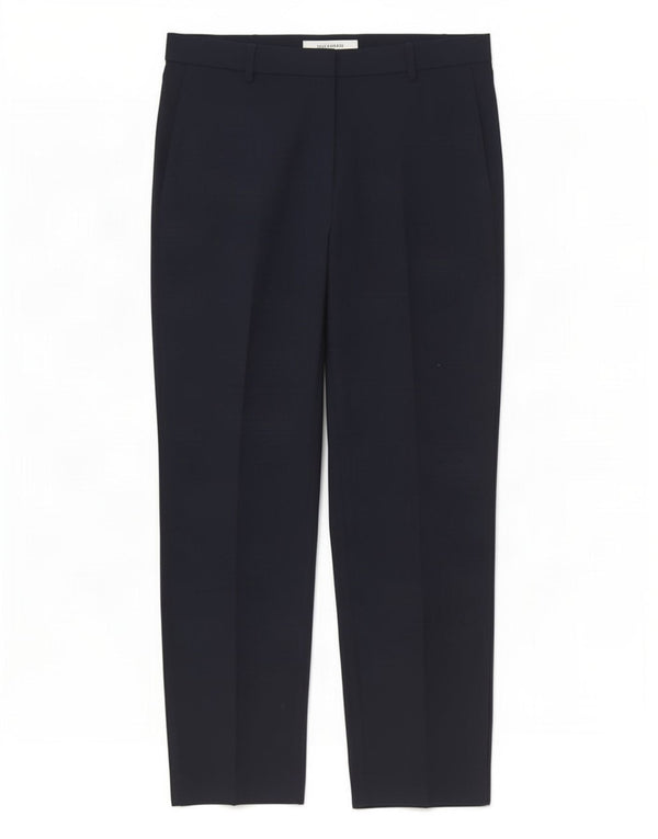 Marks & Spencer Pantalones Chinos para Mujer UK 10 Small W30 L28 Azul Marino