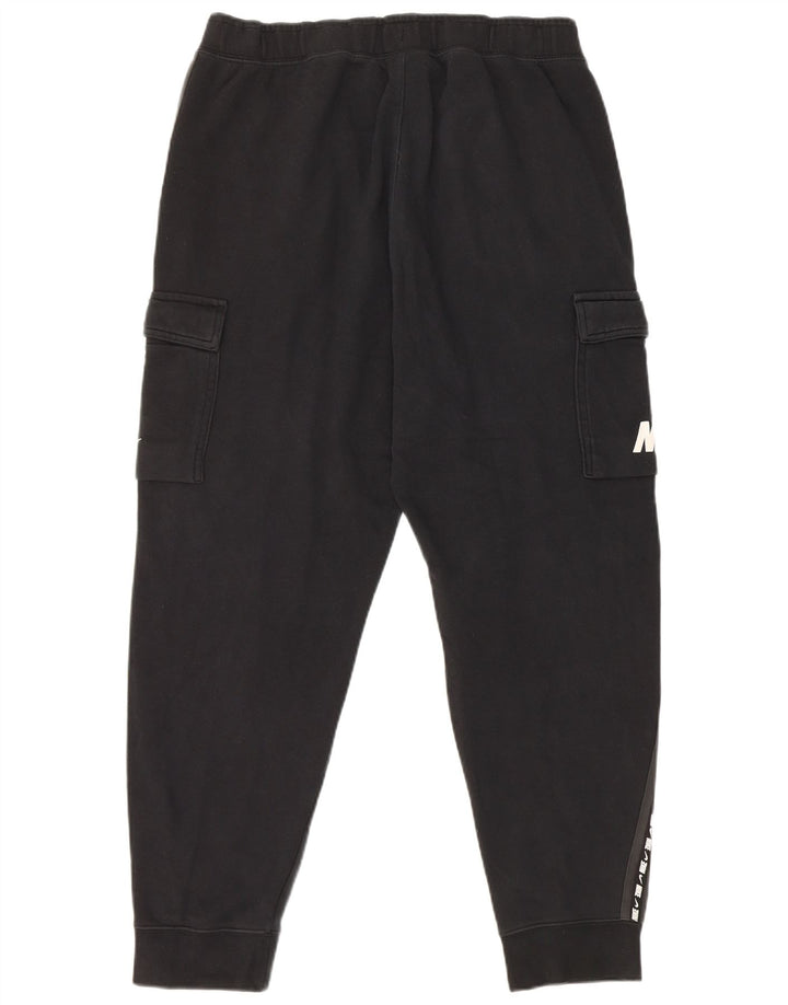 Nike Pantalones De Chándal Cargo Con Gráficos Joggers De Algodón Negro Mediano