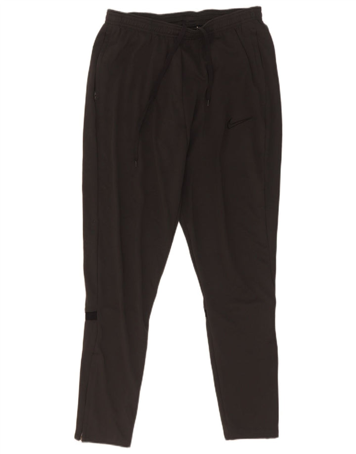 Nike - Pantalones de chándal Dri Fit para hombre (talla pequeña), color negro y poliéster
