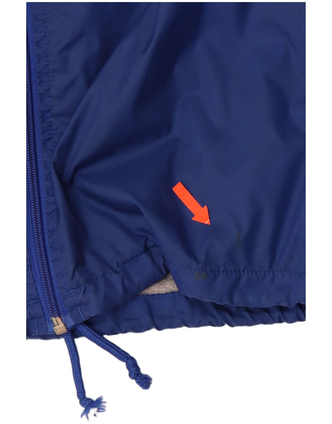 LOTTO Chaqueta impermeable con capucha para hombre UK 40 Large Nylon azul