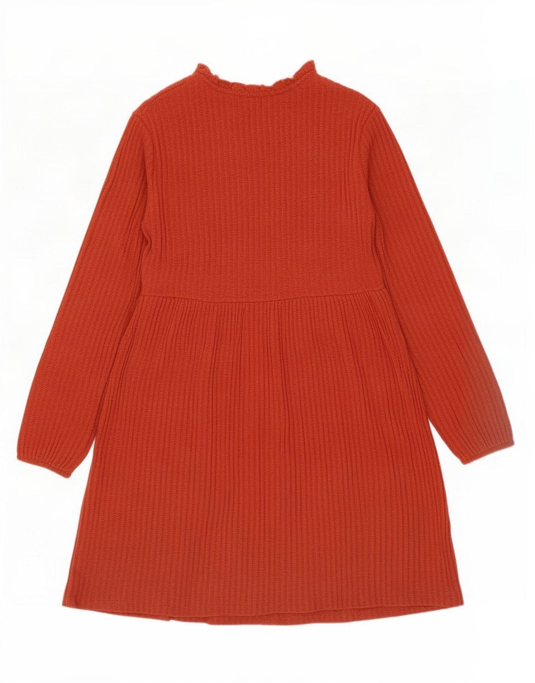 Zara Mujer Vestido Jersey Reino Unido 42 Medio Rojo
