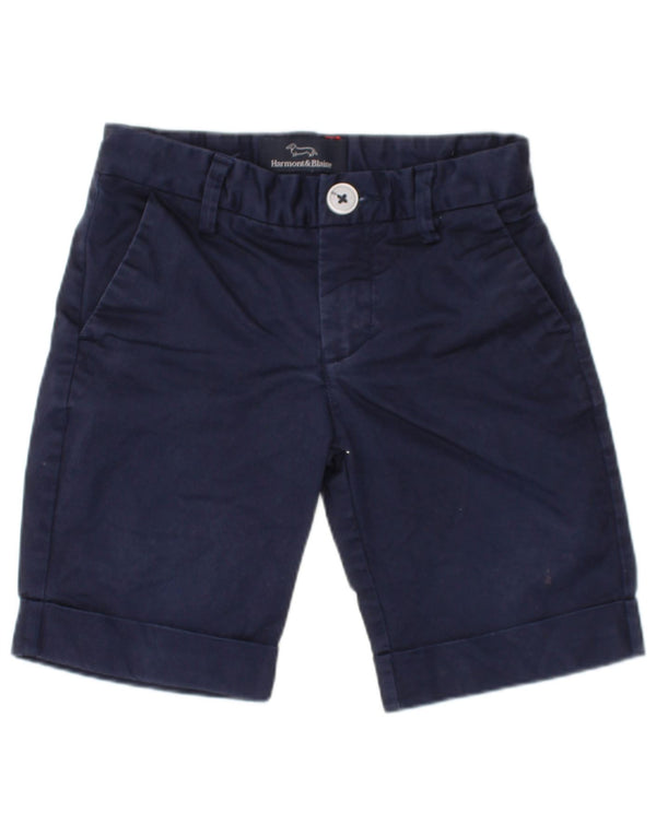 HARMONT & BLAINE Baby Boys Chino Shorts 18-24 Months W20 Navy Blue Cotton