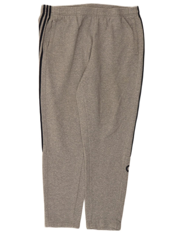 Adidas - Pantalón de chándal gráfico para hombre, talla 2XL, algodón moteado gris