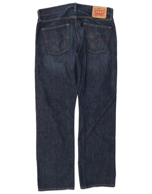 Levi's Vaqueros rectos 514 para hombre W34 L32 Algodón azul marino