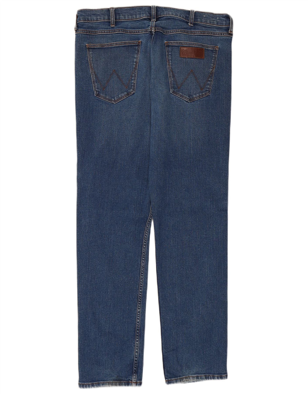 WRANGLER Vaqueros ajustados Greensboro para hombre W36 L32 Algodón azul
