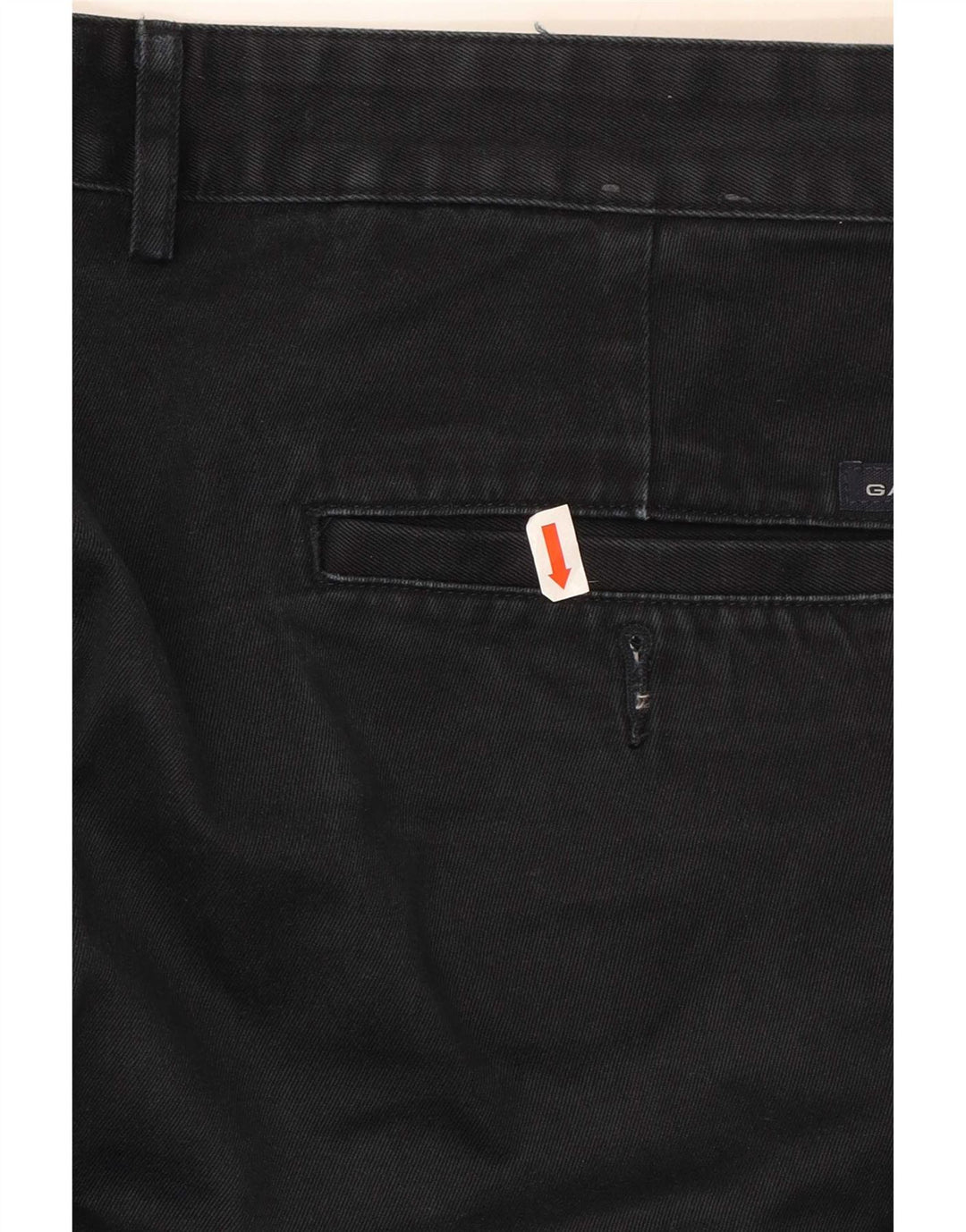 Gant Pantalón chino recto para hombre W44 L32 Black