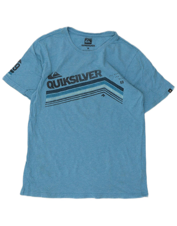 Quiksilver Camiseta Gráfica para Niños Top 13-14 Años Azul Algodón