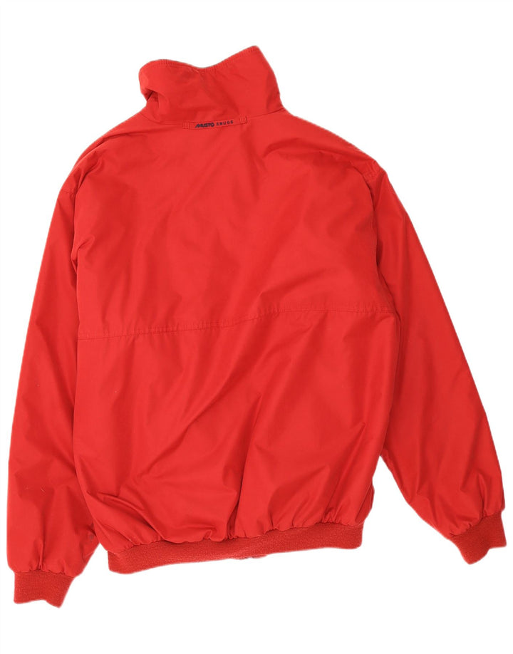 Musto Chaqueta Bomber para Hombre UK 42 XL Poliéster Rojo