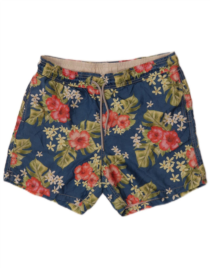 Bañador Hombre Saint Barth Small Azul Floral Poliéster