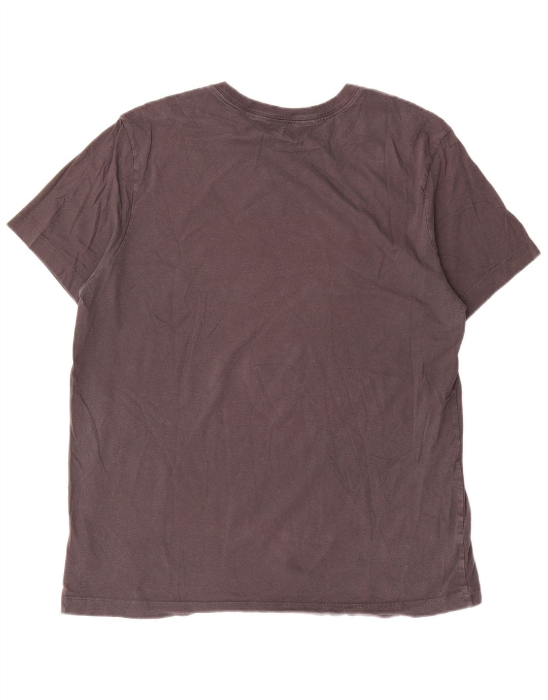 Nike - Camiseta gráfica para hombre, talla grande, algodón gris