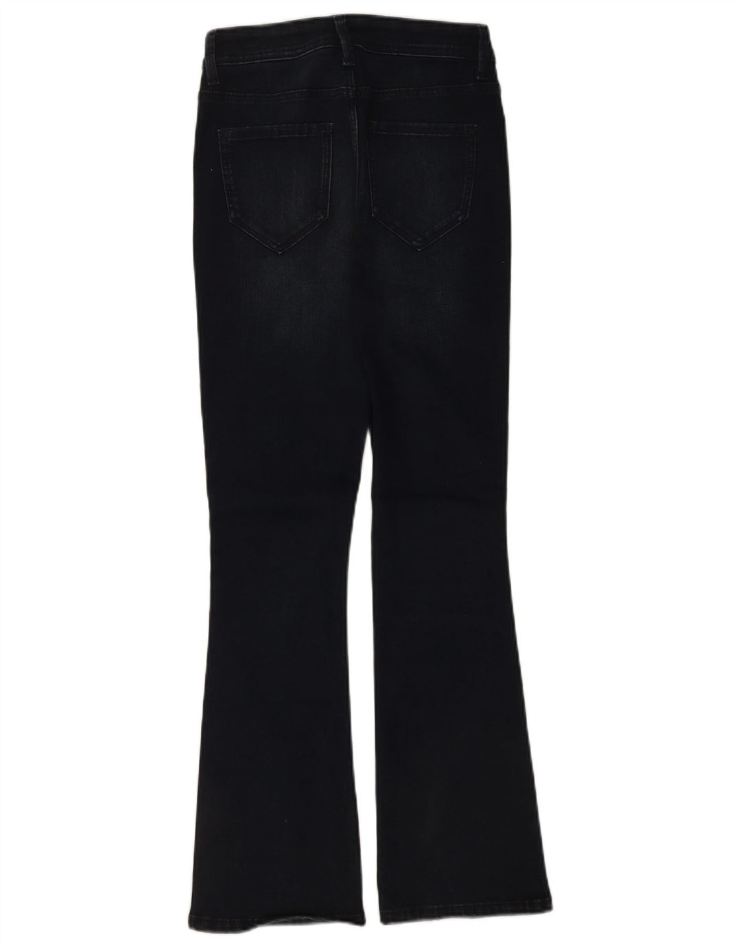 Marks & Spencer Vaqueros acampanados ajustados para mujer UK 8 Small W26 L28 Azul marino
