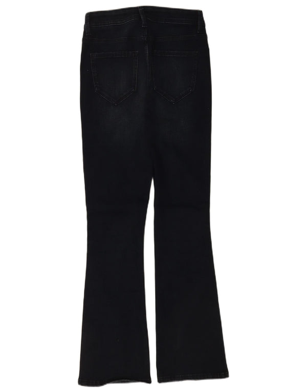 Marks & Spencer Vaqueros acampanados ajustados para mujer UK 8 Small W26 L28 Azul marino