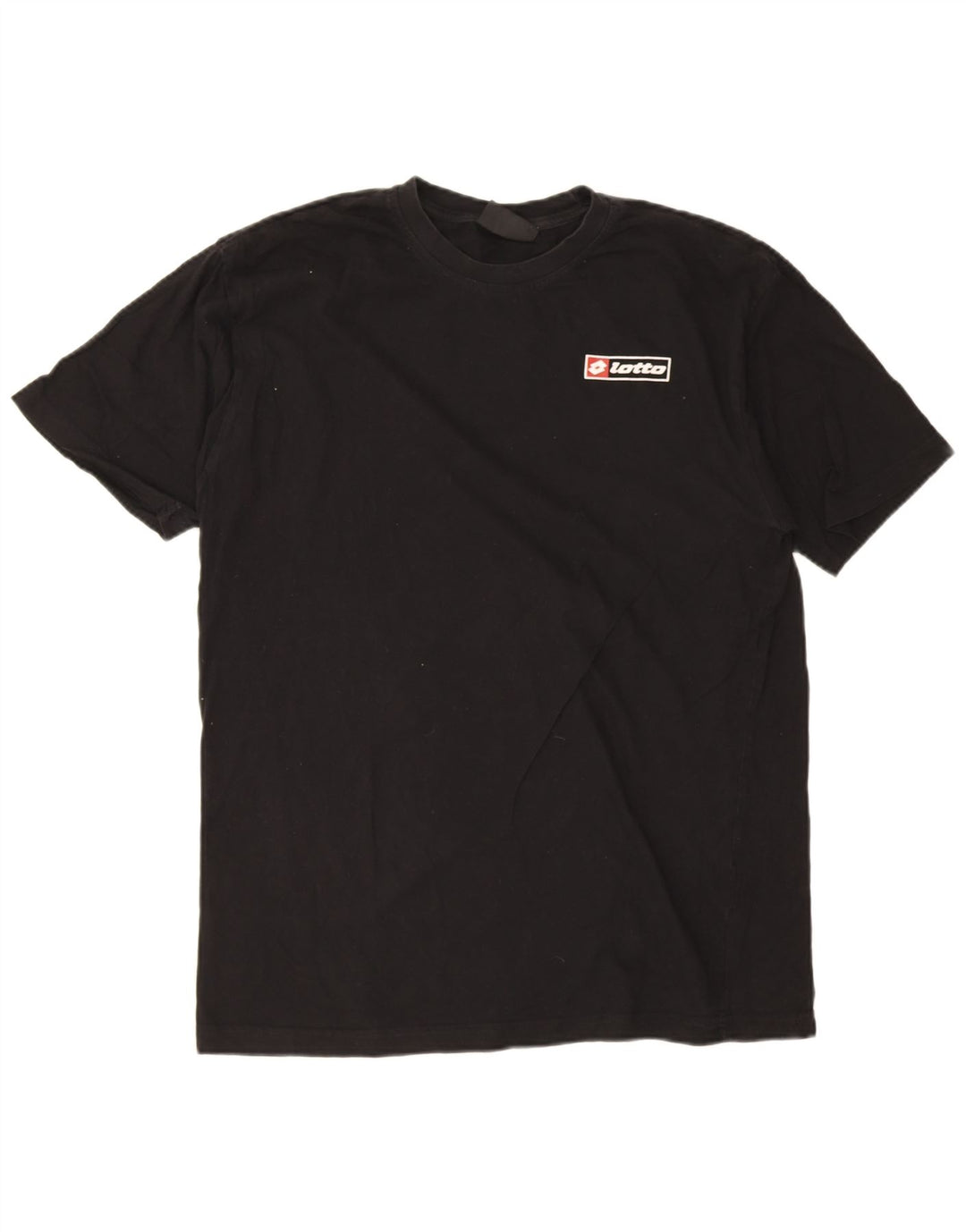 Lotto - Camiseta para hombre, talla grande, color negro