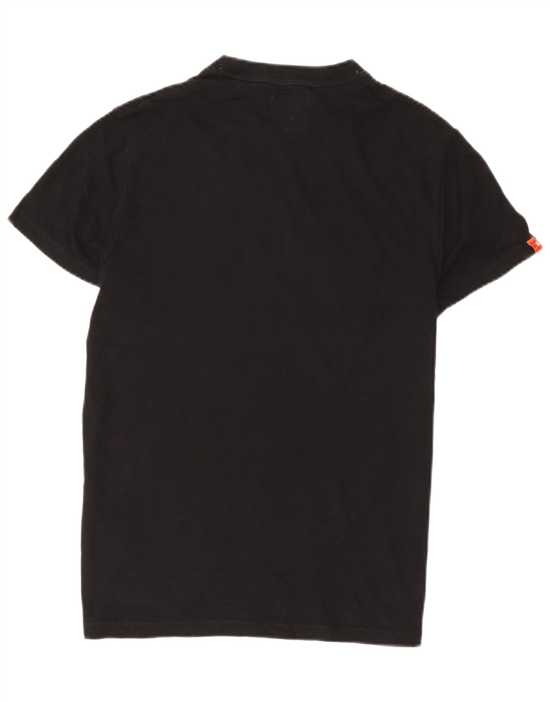 Superdry Camiseta para hombre Top Medium Black Cotton