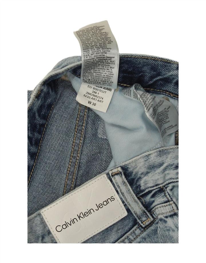 Calvin Klein Jeans Bootcut para hombre W30 L33 Algodón azul