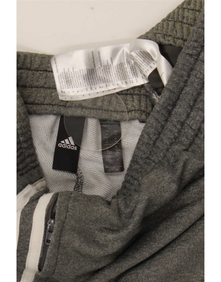 Pantalón De Chándal Adidas Hombre Gris Medio Poliéster