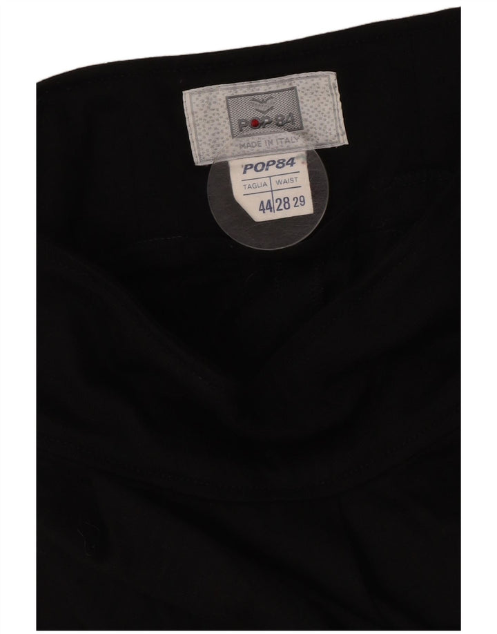 POP 84 Falda asimétrica para mujer IT 44 Medium W28 Acrílico negro