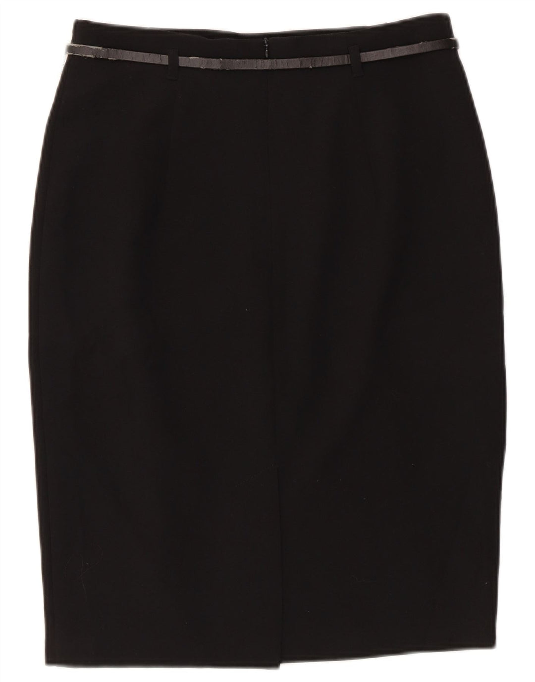 Marks & Spencer Falda lápiz para mujer UK 10 Small W28 Poliéster negro