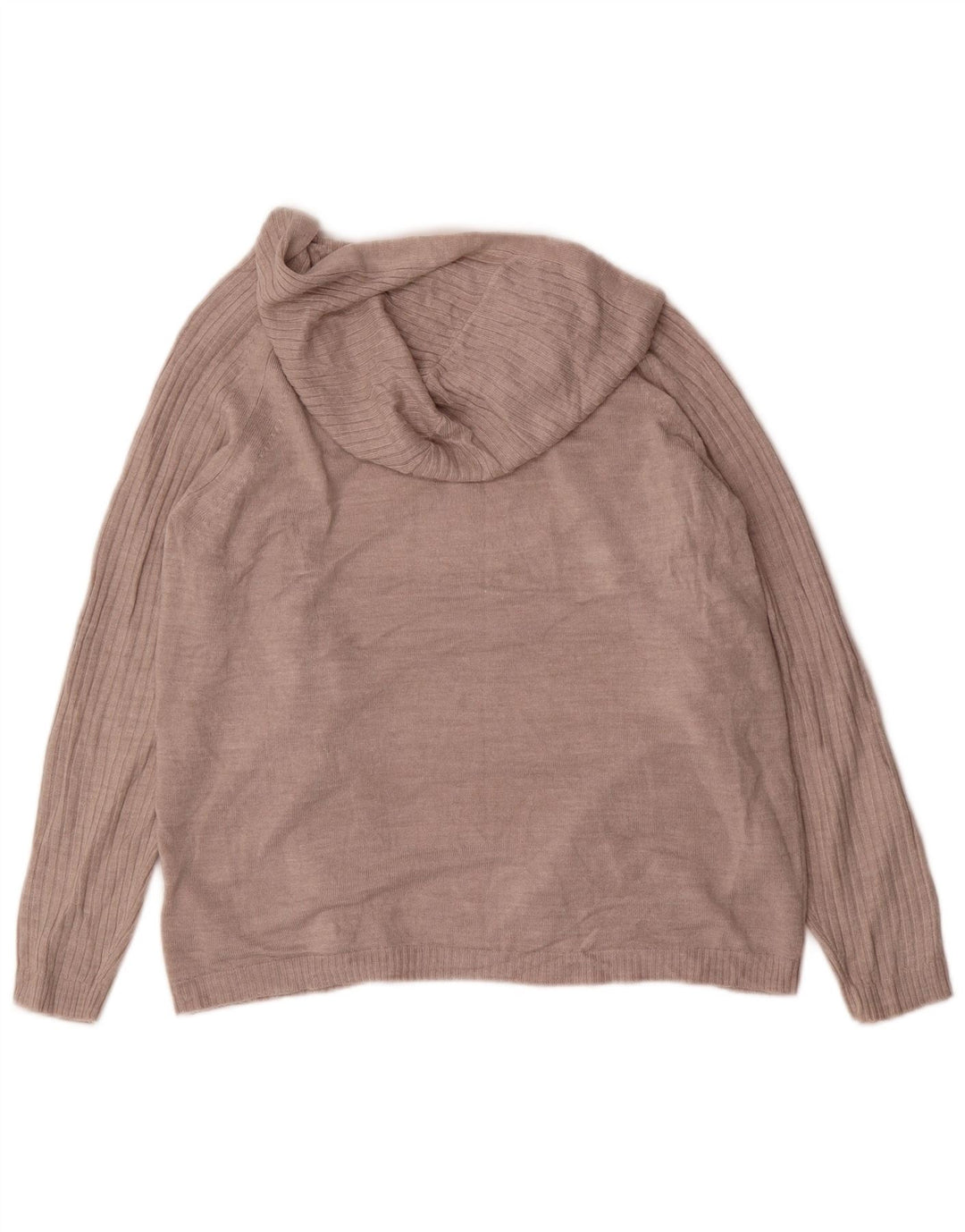 Marks & Spencer - Cárdigan abierto con capucha para mujer, talla 40, color beige medio