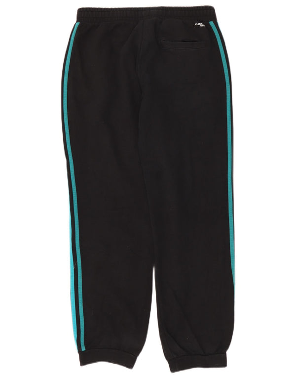Adidas Pantalones de chándal para mujer Joggers UK 8/10 Small Black Cotton
