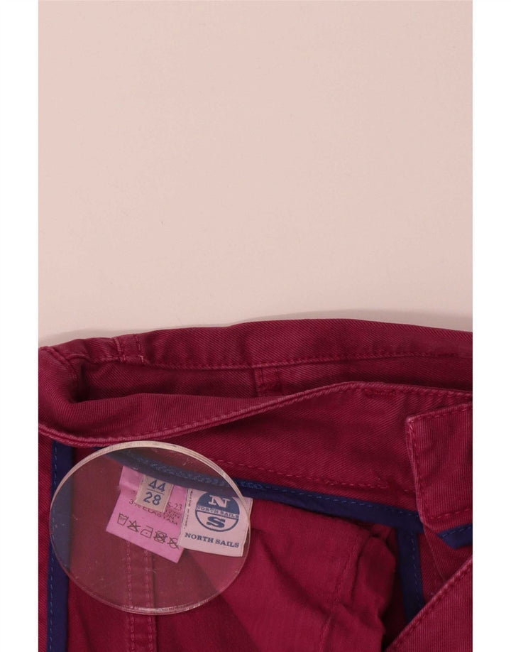 Vaqueros recortados para mujer North Sails W28 L25 Algodón rojo