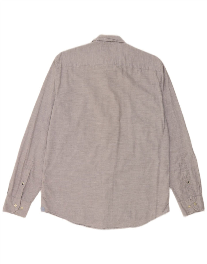 Camisa Tommy Hilfiger de corte regular para hombre de algodón moteado en gris medio