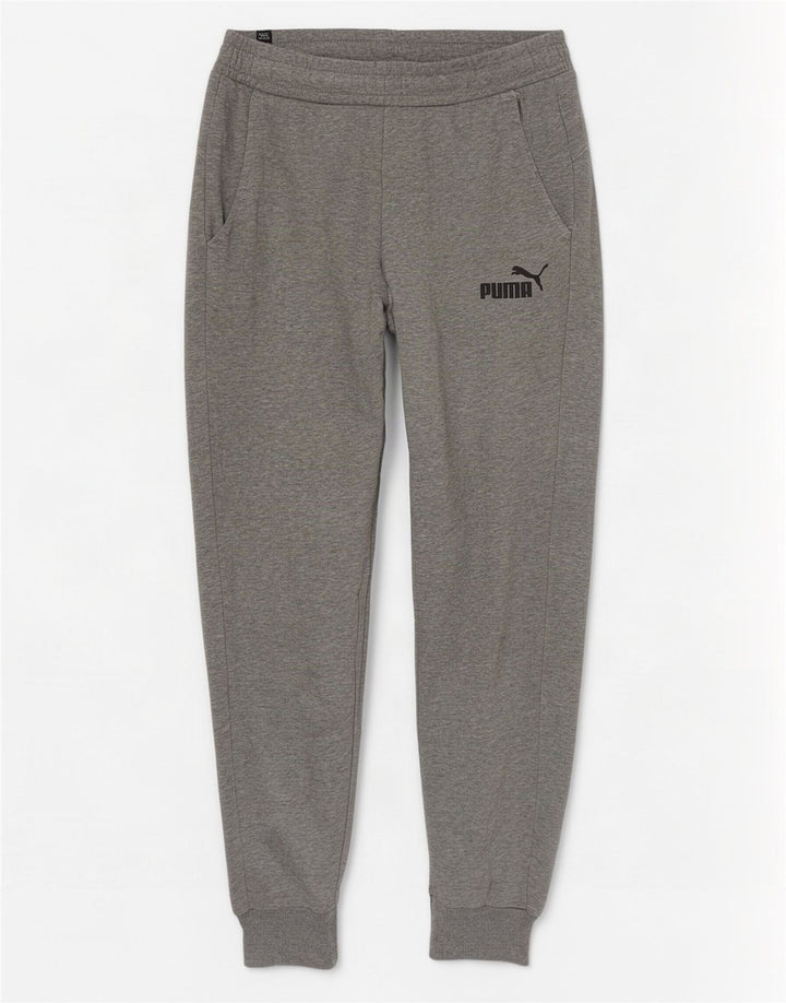 Puma Pantalones De Chándal Para Hombre Joggers Small Gris Moteado