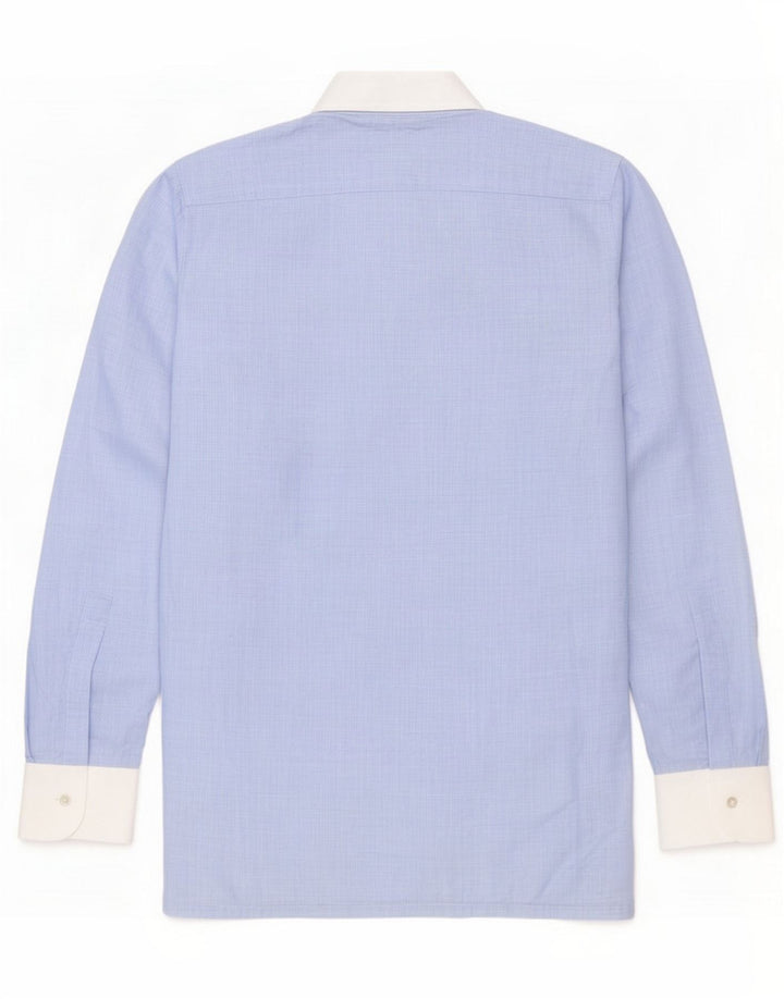 St. Bernard Camisa para hombre Talla 15 38 Azul medio Poliéster