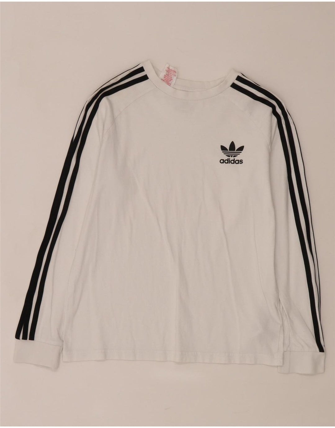Adidas Camiseta Niño Manga Larga 12-13 Años Blanco Algodón