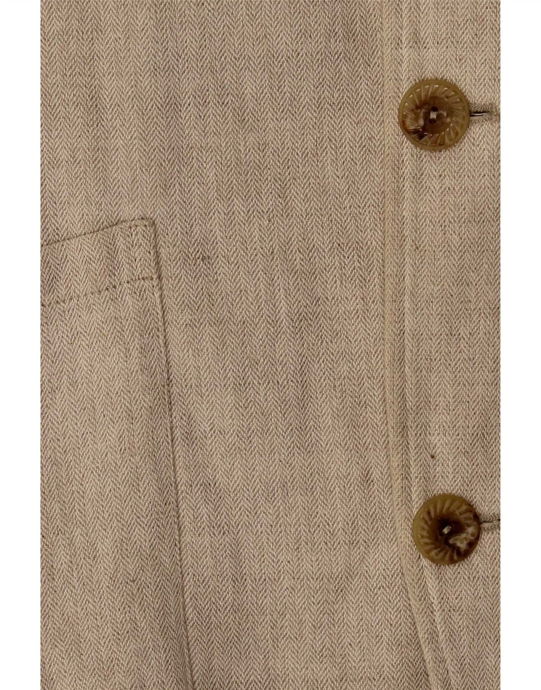 Redpoint Chaqueta tipo blazer de 3 botones para hombre IT 48 Algodón en espiga beige medio