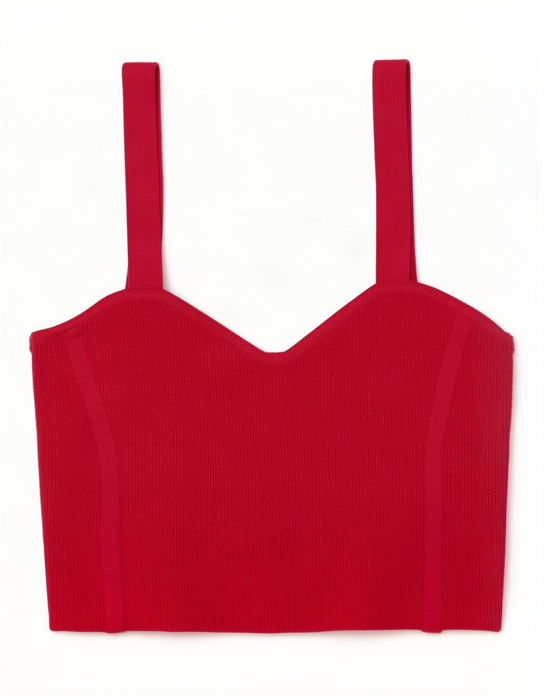 Zara Top corto de punto para mujer UK 42 Nylon rosa mediano