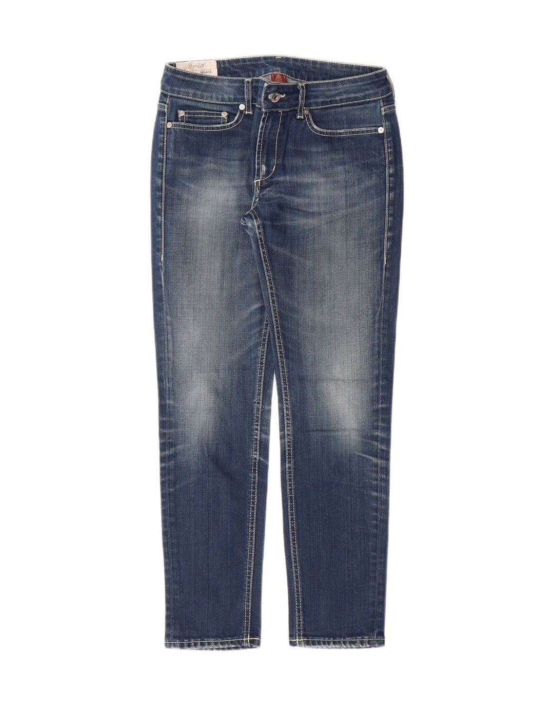 DONDUP Womens Monroe Slim Jeans W28 L28 Blue Cotton