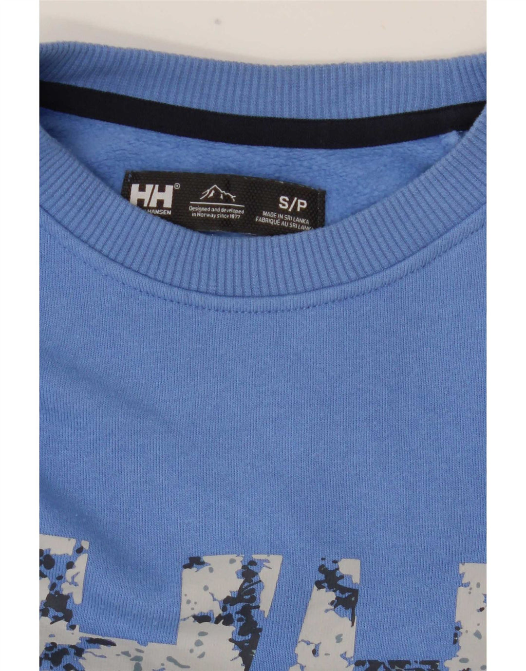 Helly Hansen - Sudadera gráfica para mujer (talla 40), color azul