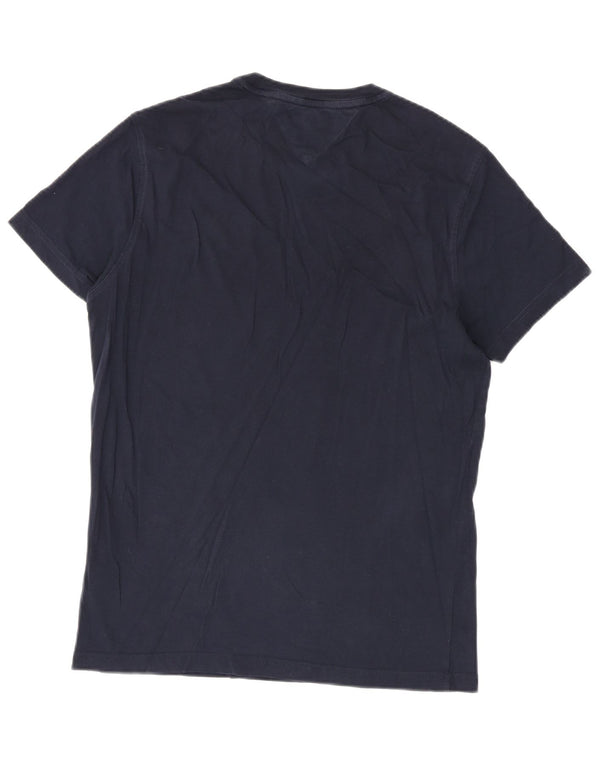 Camiseta Tommy Hilfiger Hombre Top Medium Azul Marino Algodón