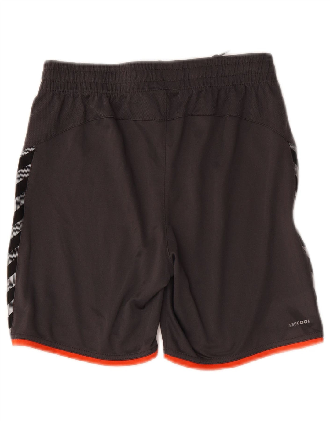 Hummel Shorts deportivos con gráficos para niños 13-14 años Gris Poliéster color block