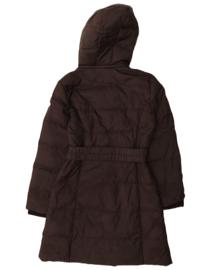 Guess Abrigo Acolchado Con Capucha Niña 15-16 Años Negro Poliéster