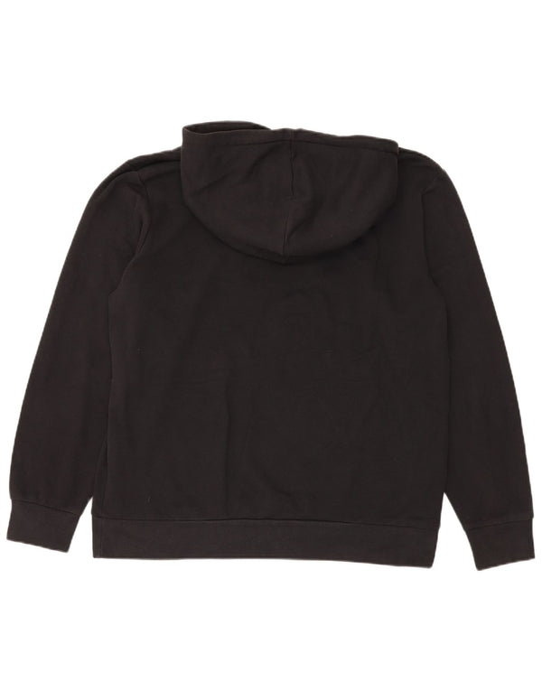 Jack & Jones Hombre Graphic Sudadera con Capucha Jumper XL Algodón Negro
