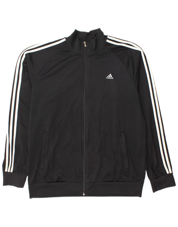 Adidas Mens Clima 365 Chándal Top Chaqueta XL Negro Poliéster