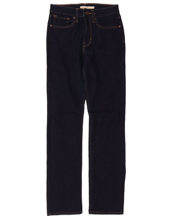 Levi's Jeans rectos de talle alto 724 para mujer W27 L30 Algodón azul marino