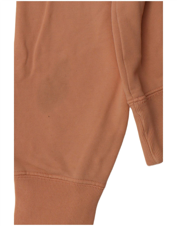 CHAMPION Jersey con capucha gráfica para hombre pequeño algodón rosa