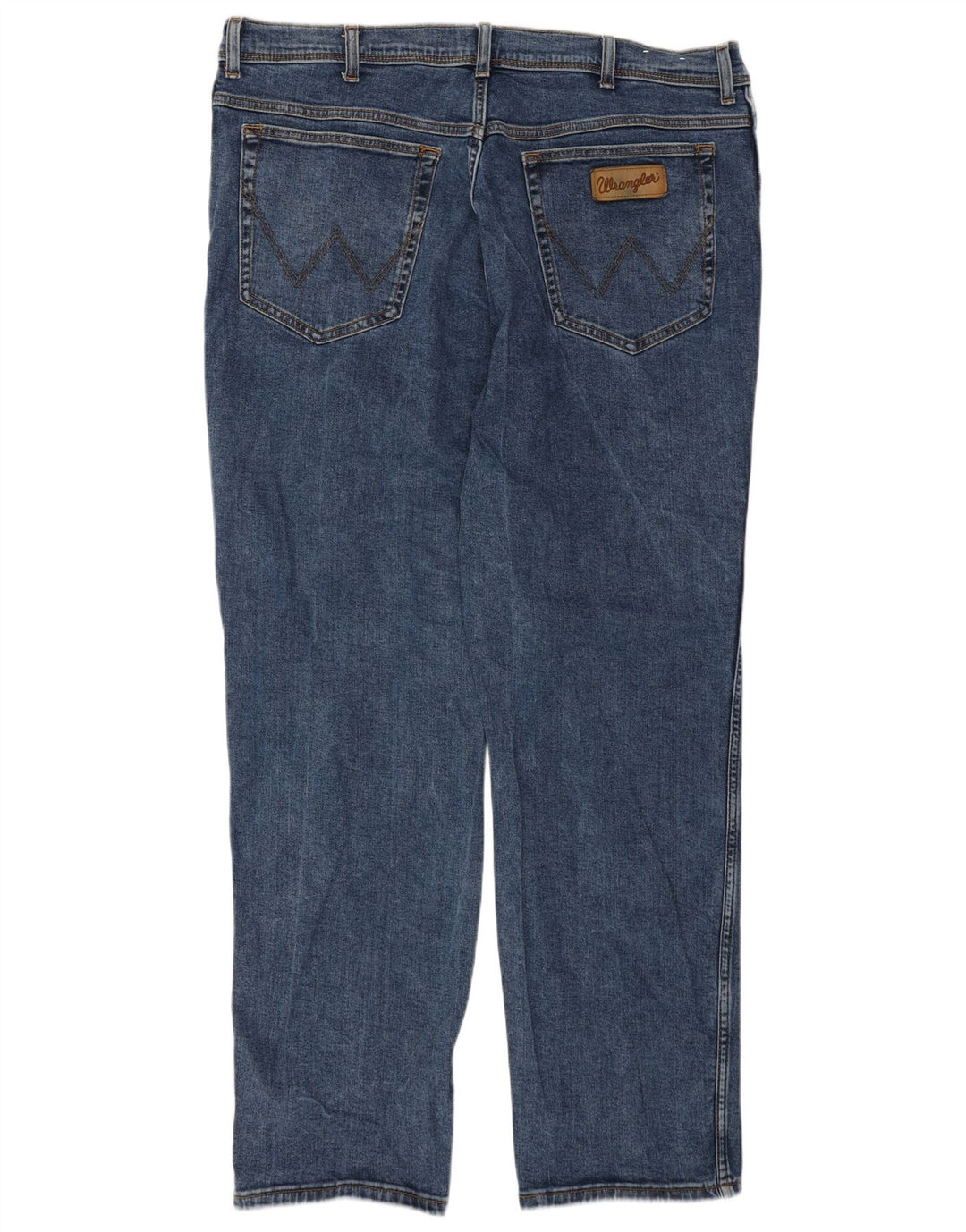 WRANGLER Vaqueros rectos Texas para hombre W42 L32 Algodón azul