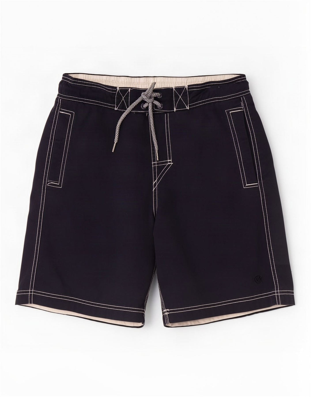 Bañador para hombre Fat Face Small Azul marino Algodón