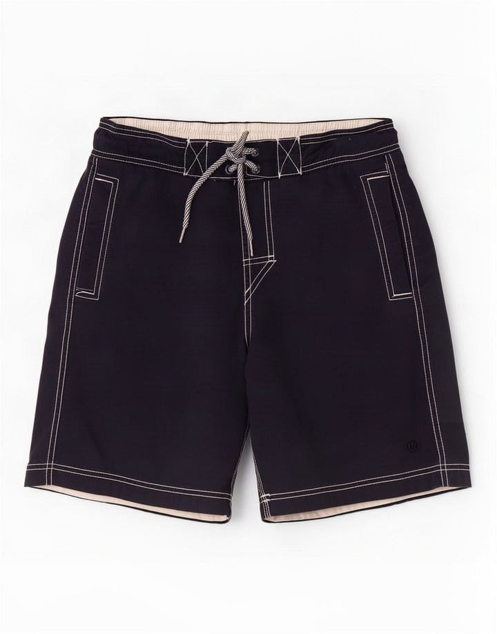 Bañador para hombre Fat Face Small Azul marino Algodón