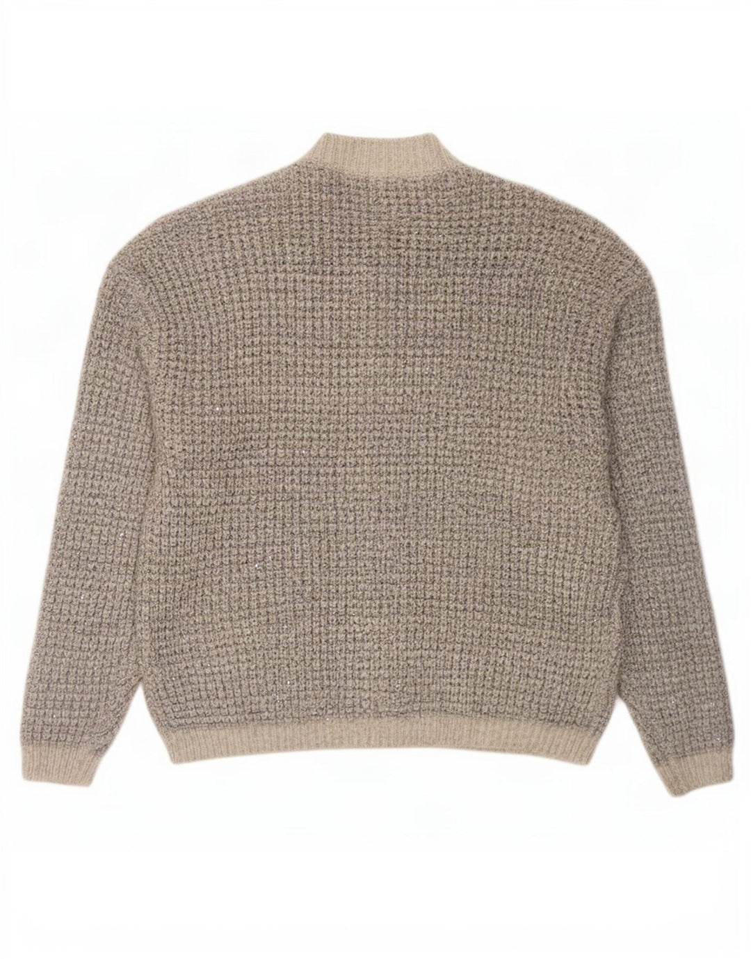 Marks & Spencer Suéter tipo cárdigan extragrande para mujer UK 46 Grande gris moteado